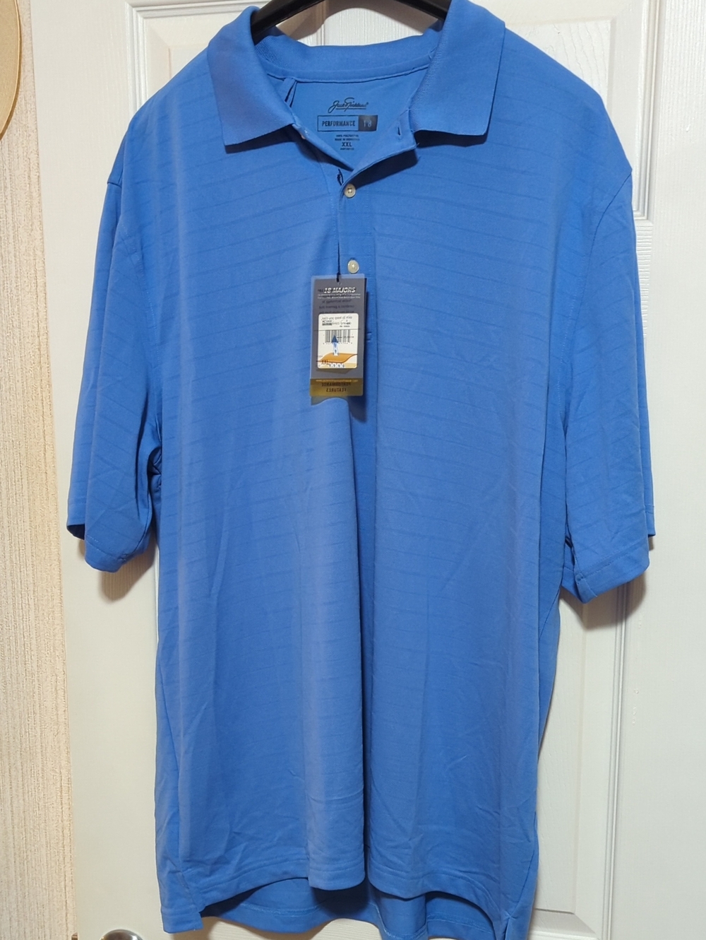 Jack Nicklaus Men's Polo in Sky Blue